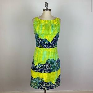 Anthropologie Tabitha Embroidered Tie Dye Dress